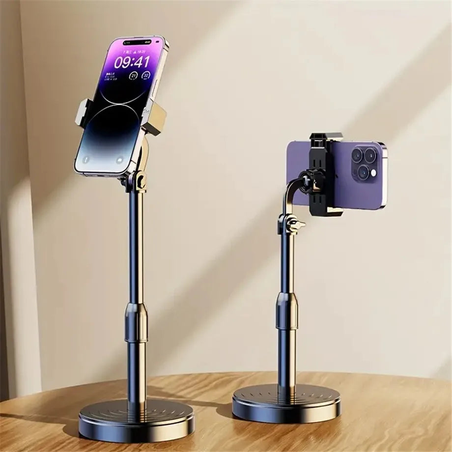 Desktop Phone Holder Live Broadcast For Smart Phone Adjustable with Phone Holder Stand Bracket For Mobile Telefoon Statief Stand