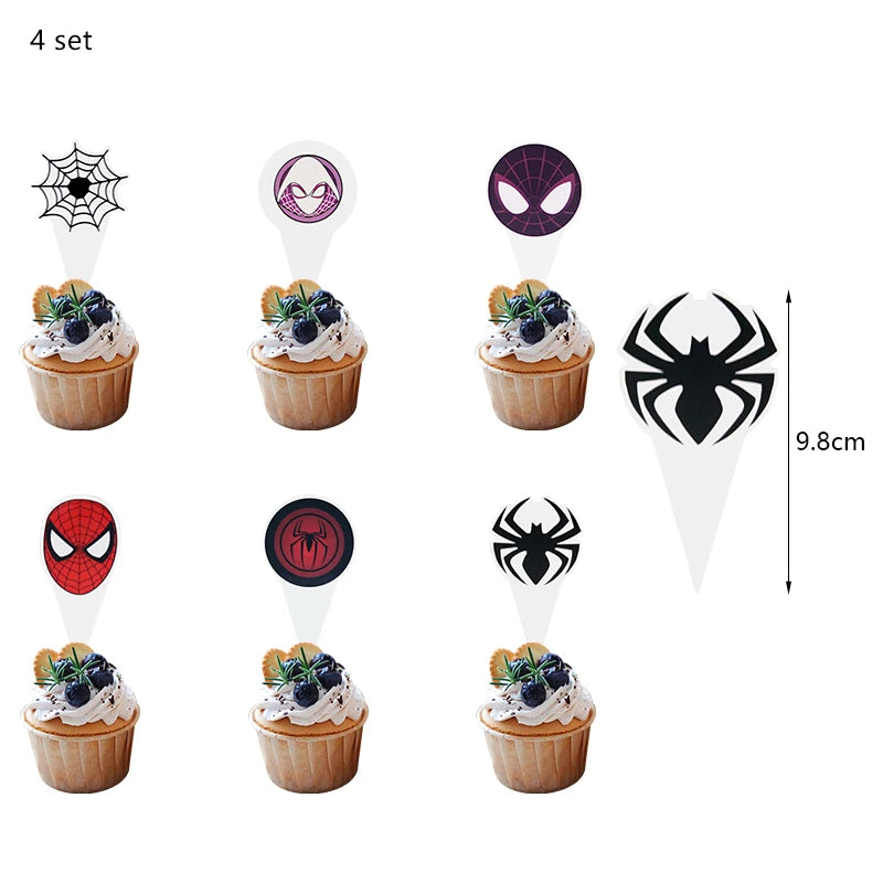 Spidey and His Amazing Friends Birthday Party Decoration New Latex Balloons For Kids Event Supplies Foil Latex Balloon Backdrop