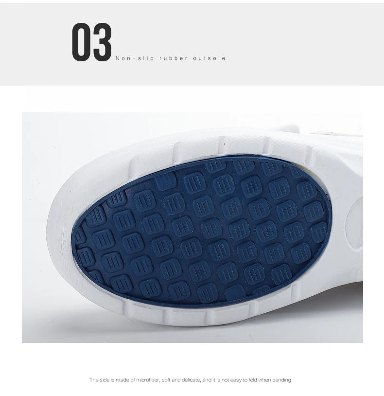 Sneakers Women Nurse White Shoes Comfortable Women Walking Shoes Breathable Female Flats Footwear Platform Lightweight Slip-On