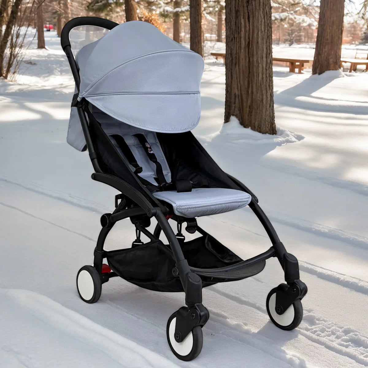 New 175 Cover Seat Cushion Compatible With Babyzen yoyo Cover Seat Mattress With Back Zipper Pocket Stroller Accessories