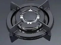 Gas Stove 3 Gas 1 Electric Burner, Ceramic Cooktop, Multi-Function Kitchen Appliance, High Efficiency Cooking Range