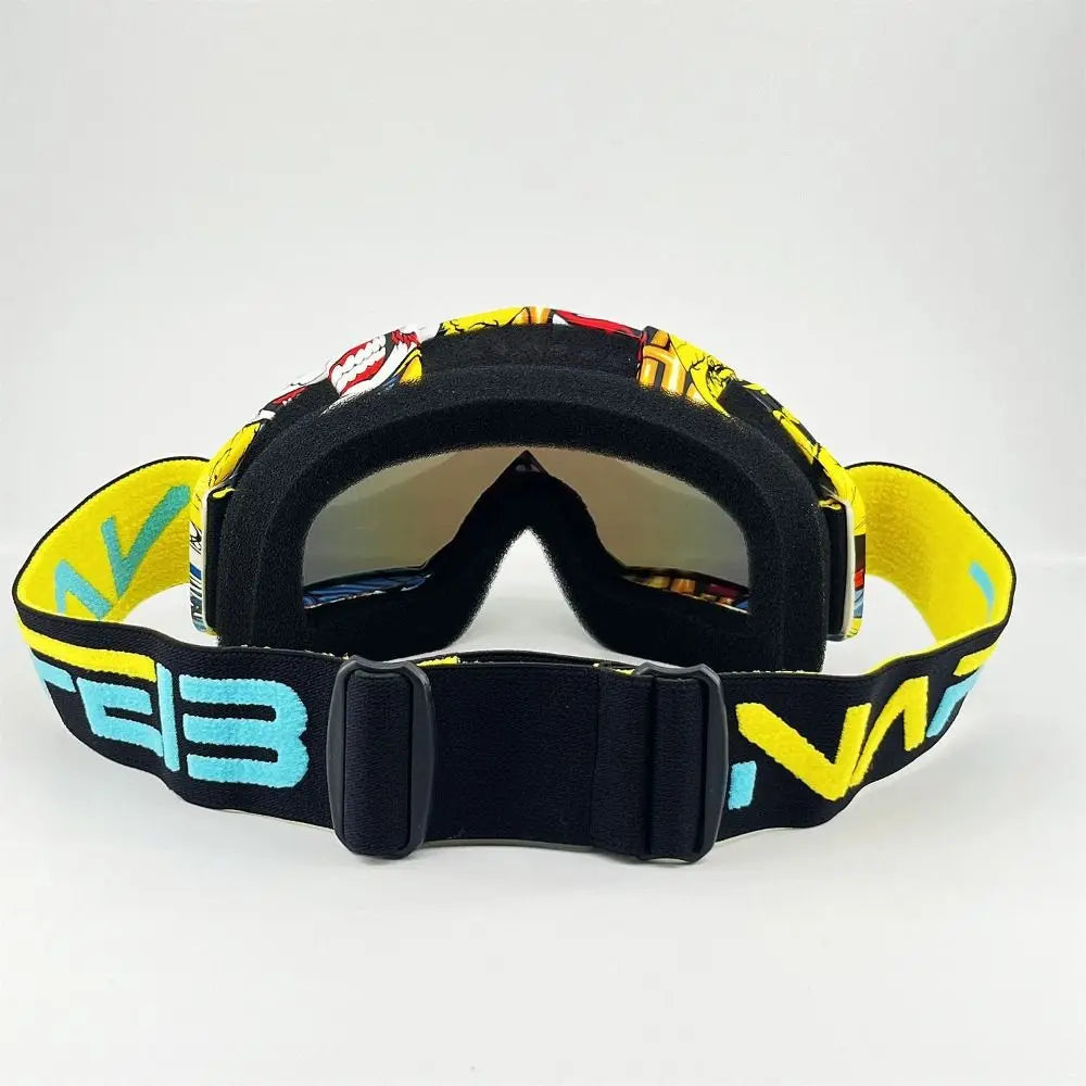 Motocross Dustproof ATV Goggles Mountain Biking MX Riding Ski Glasses UV400 Anti-sand Motorcycle Glasses Men Women