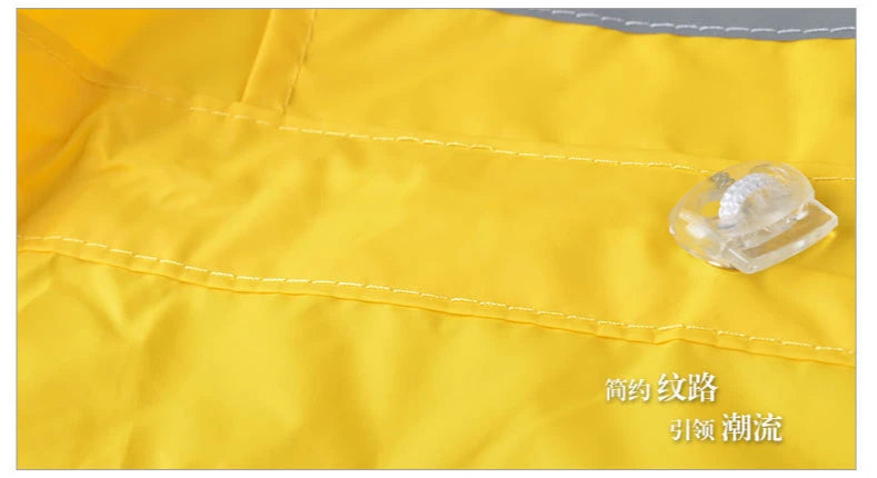 Dog Raincoat Puppy Rain Coat with Hood Reflective Waterproof Dog Clothes Soft Breathable Pet Cat Small Dog Rainwear XS - 5XL