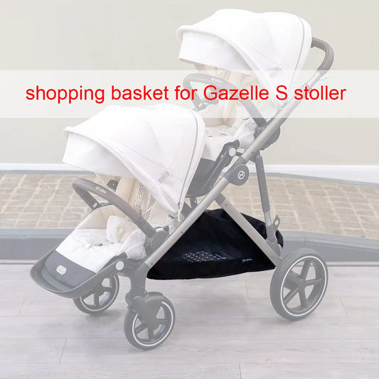 Stroller Shopping Basket For Cybex Gazelle S Buggy Storage Bag Larage Capacity Direct Replacement Accessories