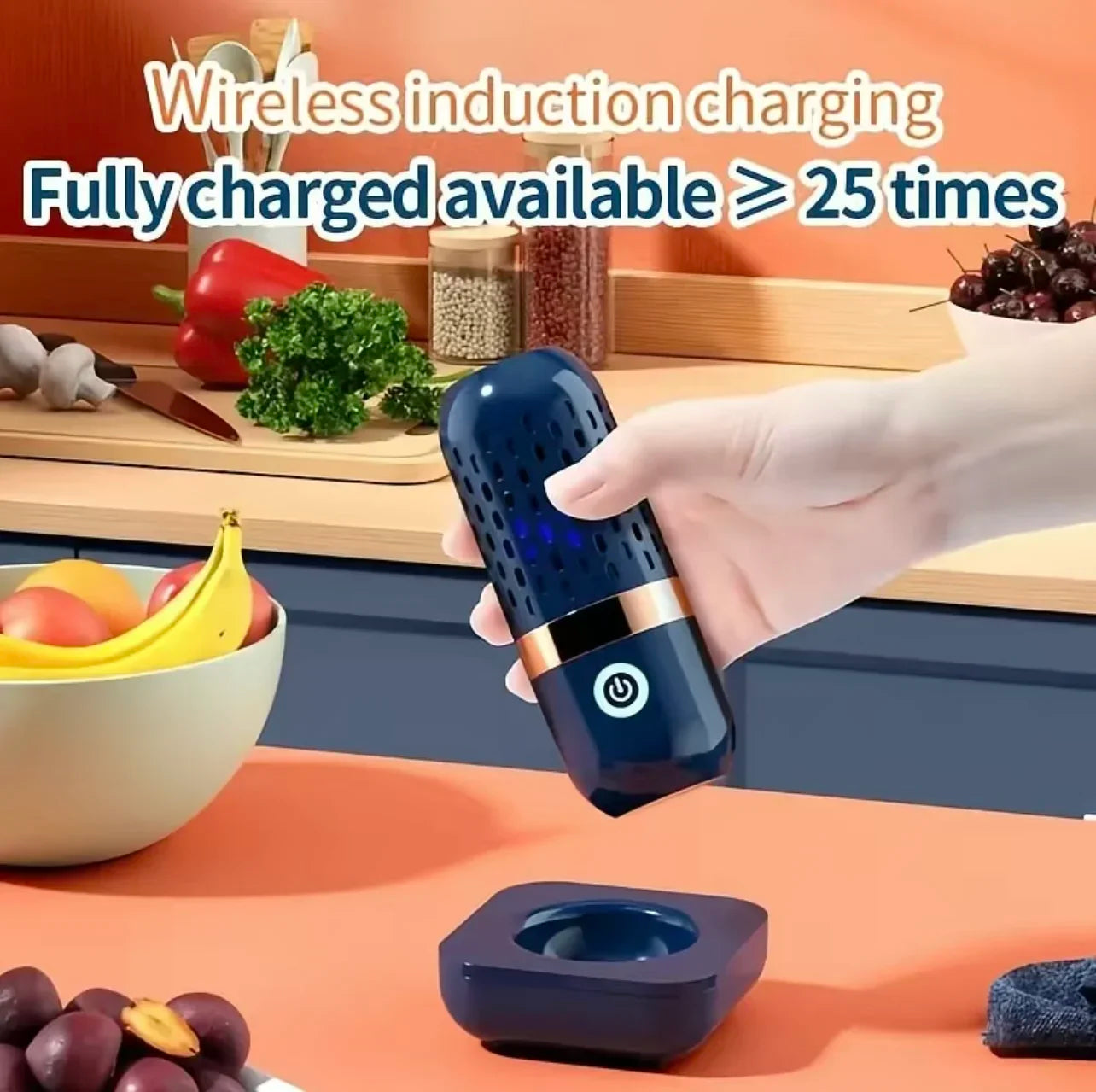 HOMEFISH Multifunctional 3000mAh Fruit And Vegetable Cleaning Machine - Portable Device for Cleaning Fruits And Veggies