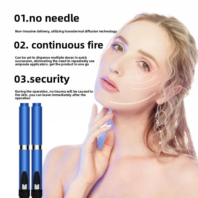 Reusable Magic Pen Peptide V1 V2 Injector Multicolor Beauty Dosing Pen Professional Wrinkle Removal Beauty Injection Tool
