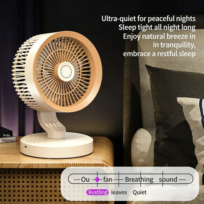 Desktop Wall Mounted Circulating Fan Multifunction Shaking Head Remote Control Quiet Cooling Fan  For Home Office And Student
