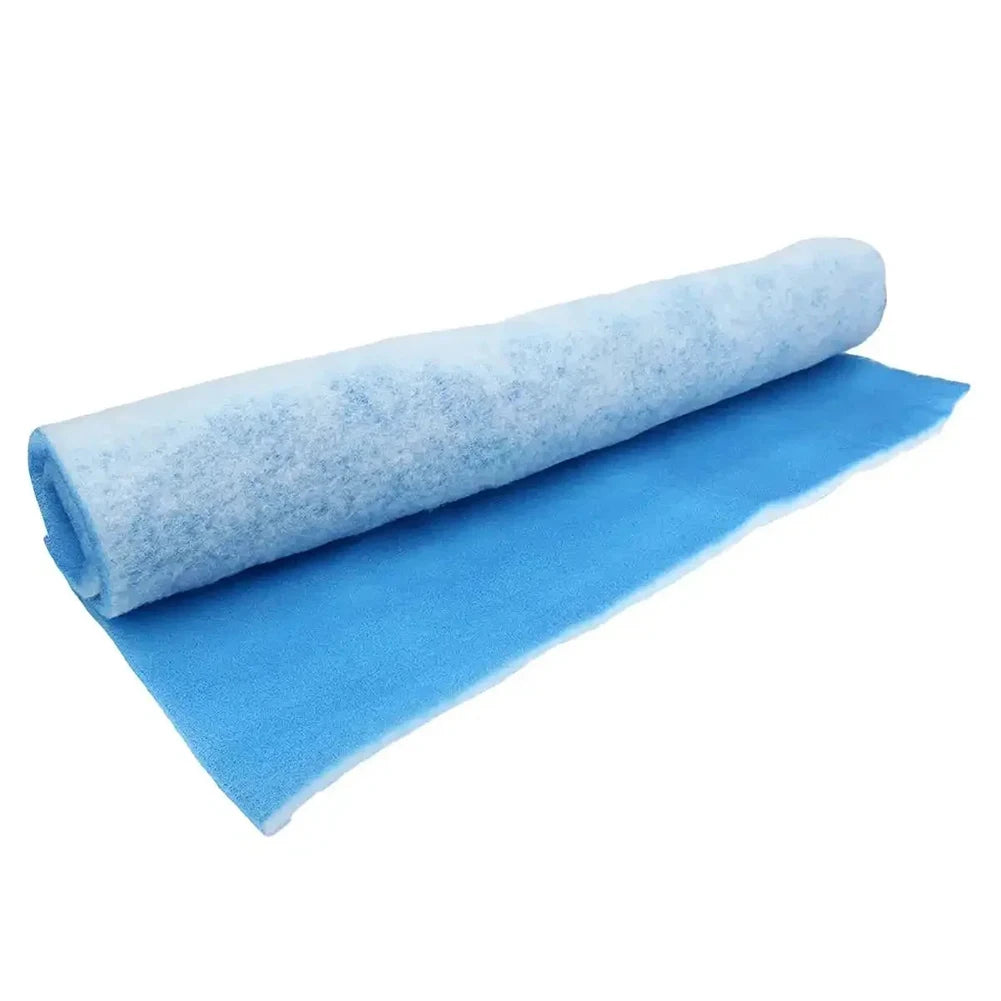 1 Roll 1x1m Polyester Fiber Air Filter Cotton For Automobile Spray Booth Air Filter Waterproof Material Extraction Panel
