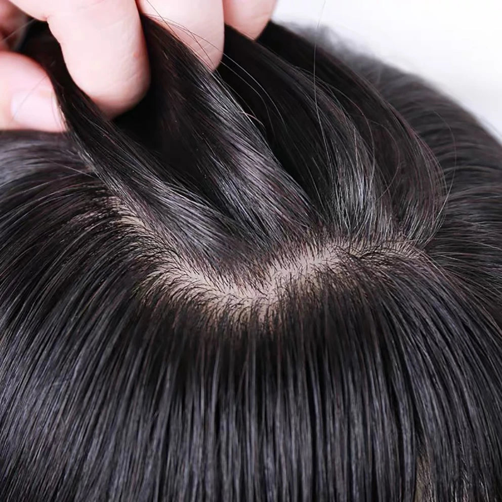 Glueless 6x6 Silk Base Wig 100% Human Hair Pre Plucked Natural Hairline Silk Top Closure Straight Virgin Hair Wigs For Women