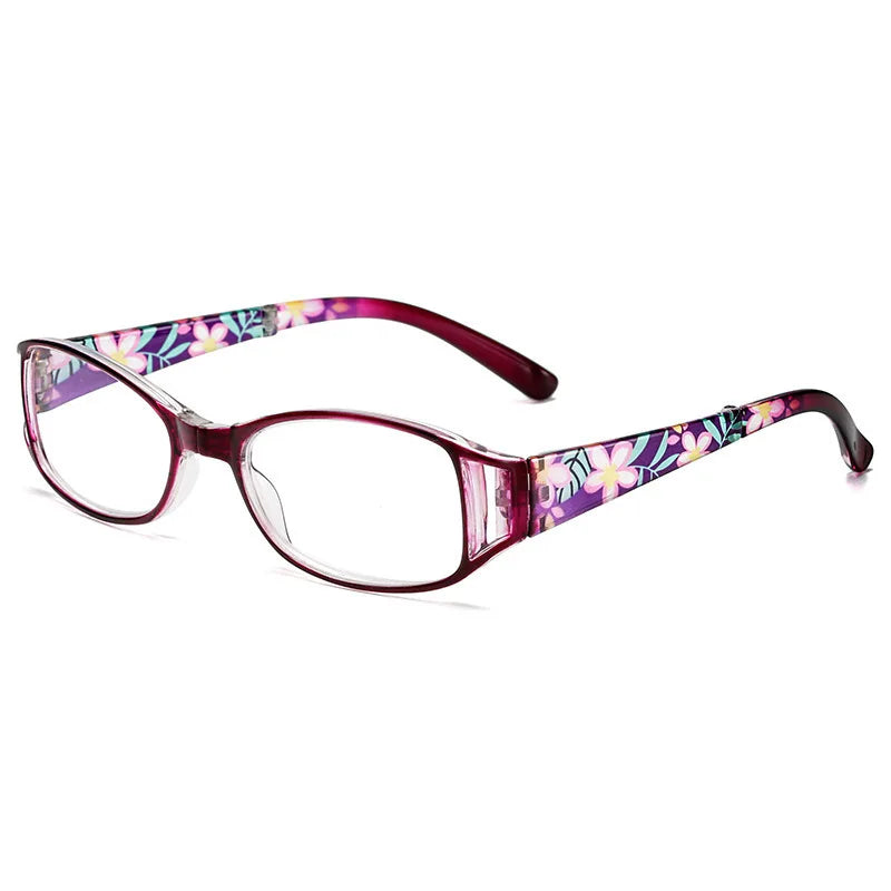 New Folding Reading Glasses Women Men Anti-Blue Light Portable Magnifying Presbyopia Eyewear +100+400 Eyeglasses