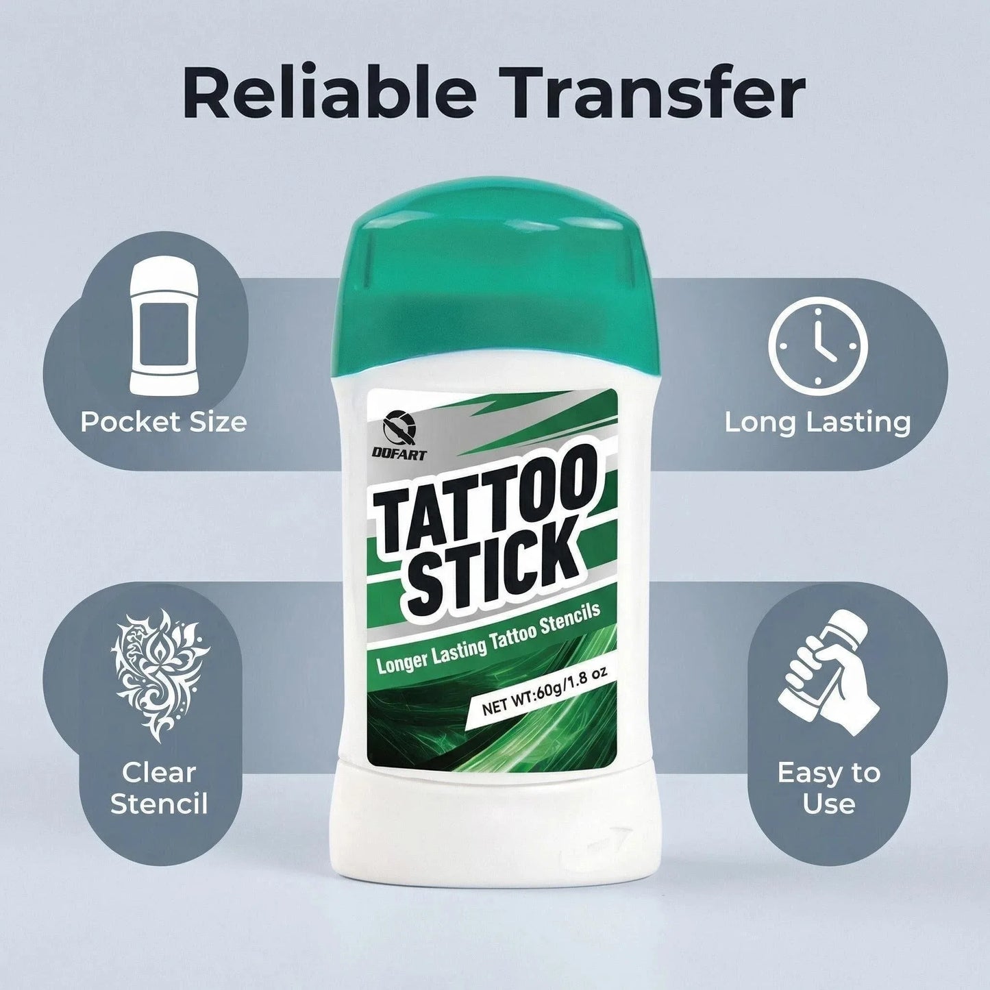 DQFART Tattoo Kit With 10Pcs 5ml Tattoo Ink 20Pcs Tattoo Ink Cups 10Pcs Tattoo Transfer Paper Tattoo Supplies Tattoo Accessories