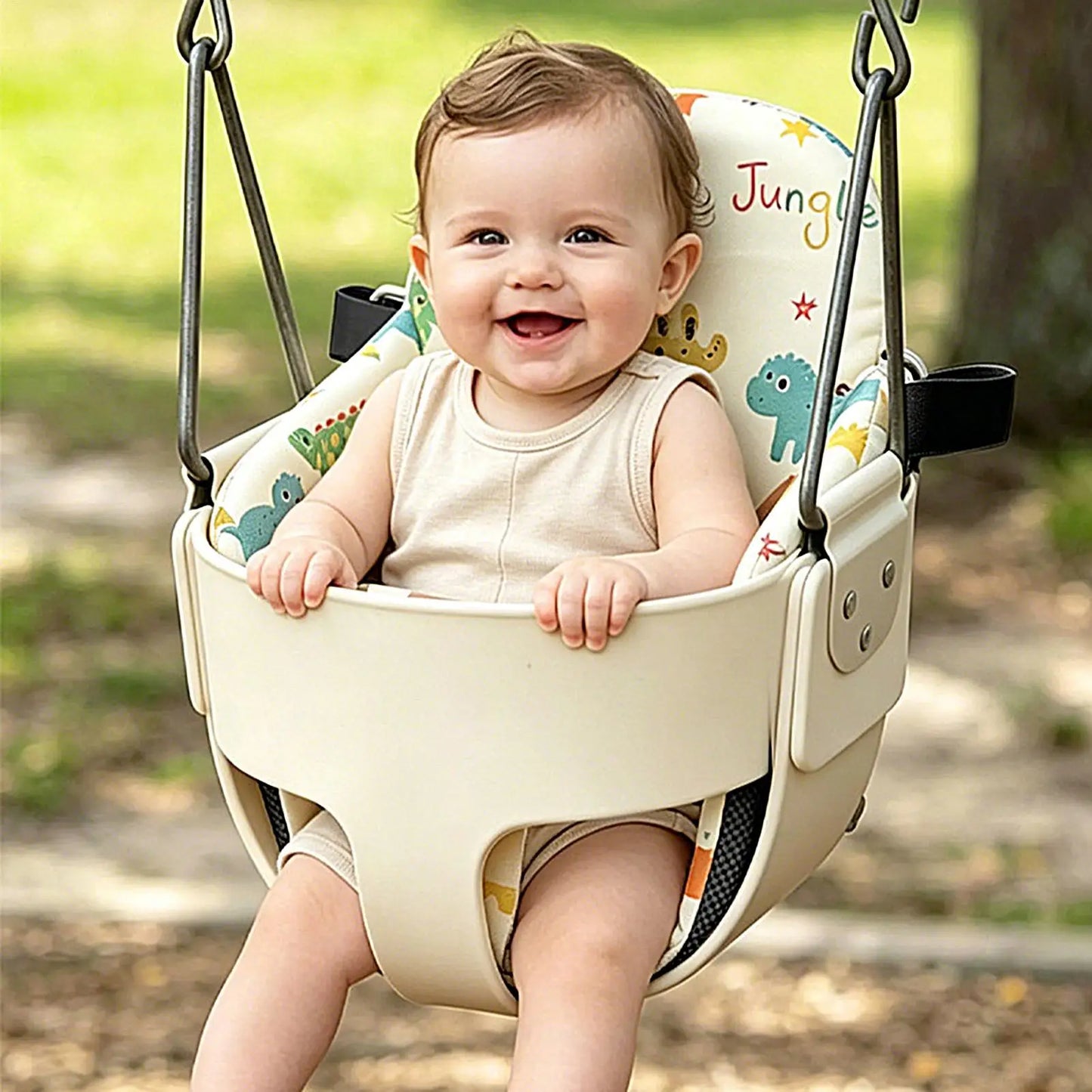 Kids Shopping Cart Cover Swing Liner For Children Kids Booster Seat Cover For Restaurant Dining Room Home Vacation Shopping