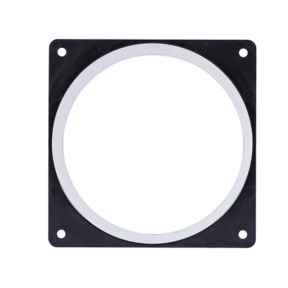 ABS Wall Flange Connector 75mm/100mm/120mm For Ventilation Pipe Air Ducting Connection Indoor Ventilation Equipment Accessory