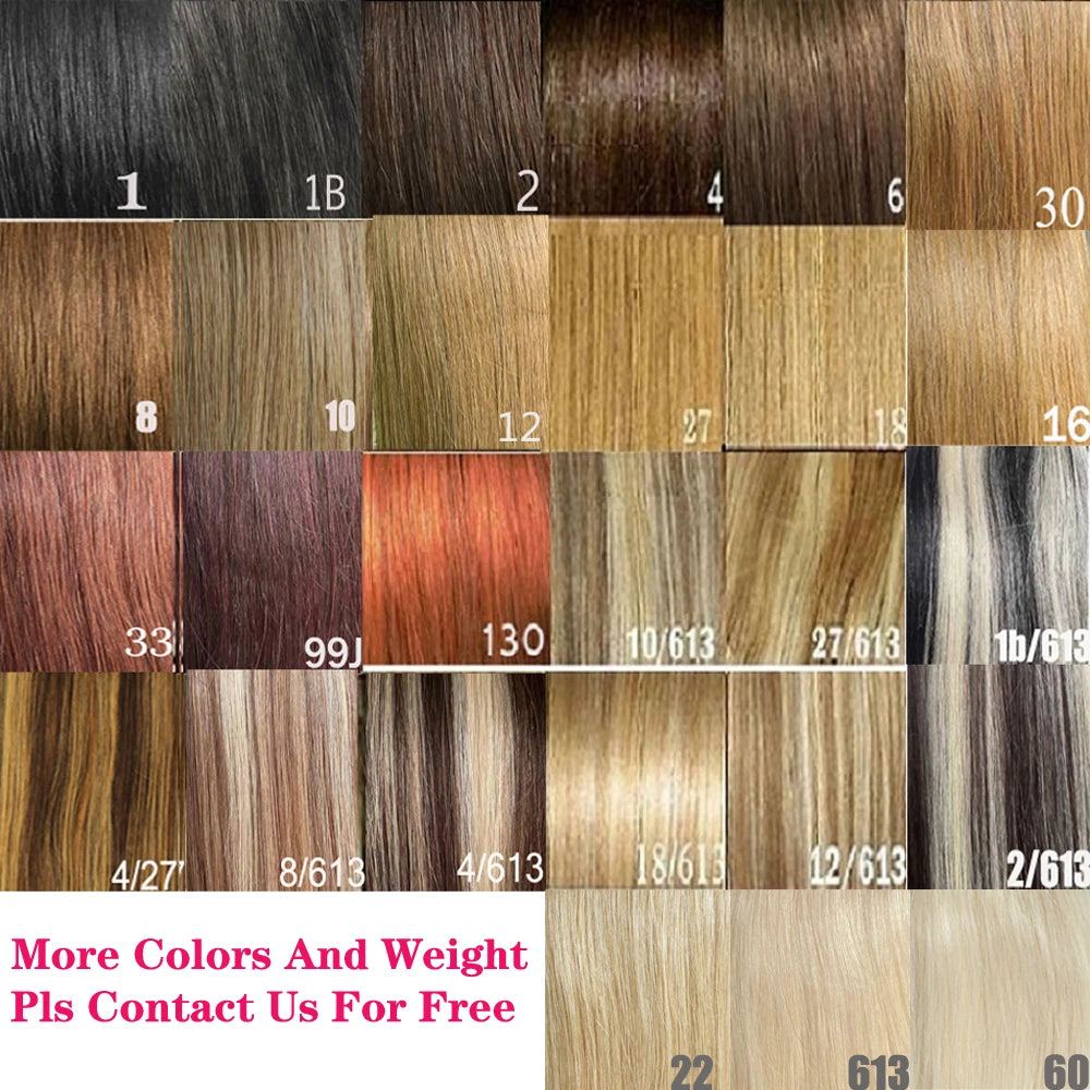 ZZHAIR 100% O Brazilian Human Remy Hair Extensions 16"-24" 2pcs Set 70g 80g Clips-in Two Pieces 2x10cm Natural Straight