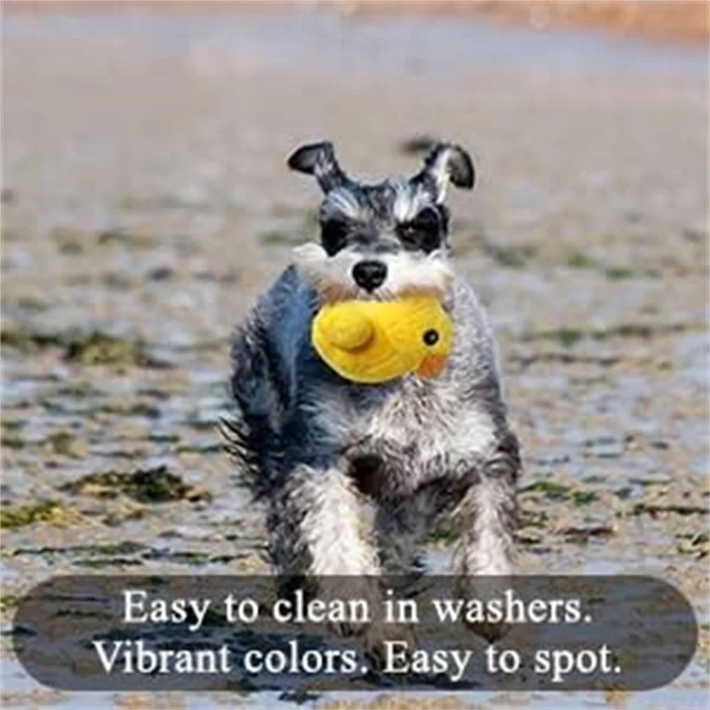 Pet Dog Toys Plush Chew Toy Soft Banana Bone Vegetable Fruit Squeaky Puppy Training Interactive Toy Bite-Resistant Pet Supplies