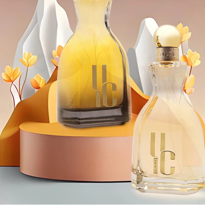 Brand High-end Light Perfume Arabian Neutral Luxury Floral Fruity Fragrance Lasting Fragrance Fresh Daily Charm Golden Perfume