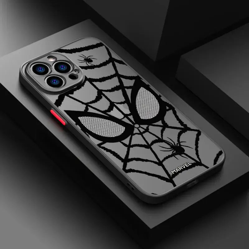 Marvel Spider Man Eye Phone Case For iPhone 17 16 15 Pro Max Case 14 13 12 11 Pro Max 16e 17e Air XS X 7 8 Plus Shockproof Cover