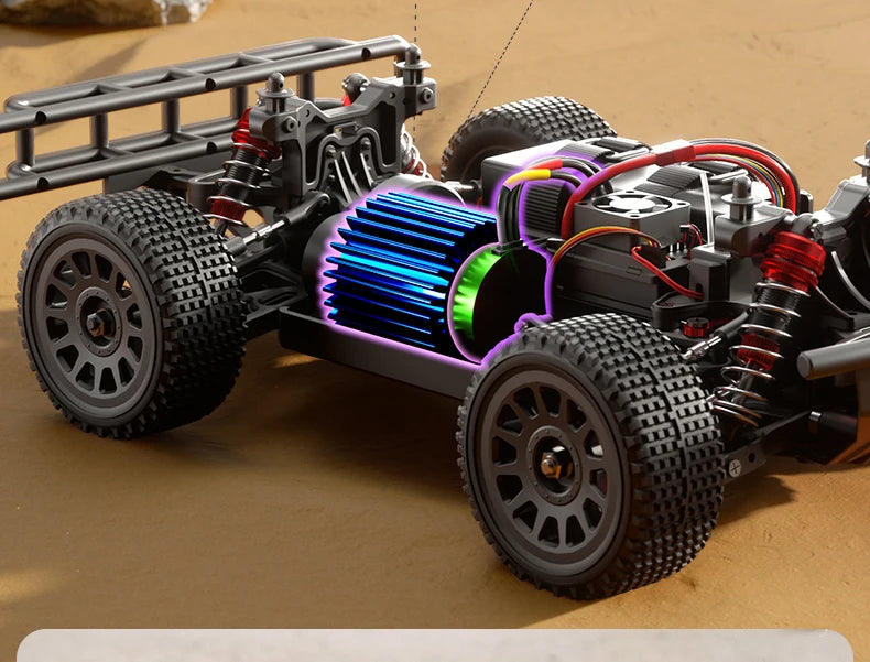 1/14 Q130 RC Car Desert  4WD Off-road Truck 2.4G High Speed Car Racing Drift Remote ControlVehicle Toys For Boys Children