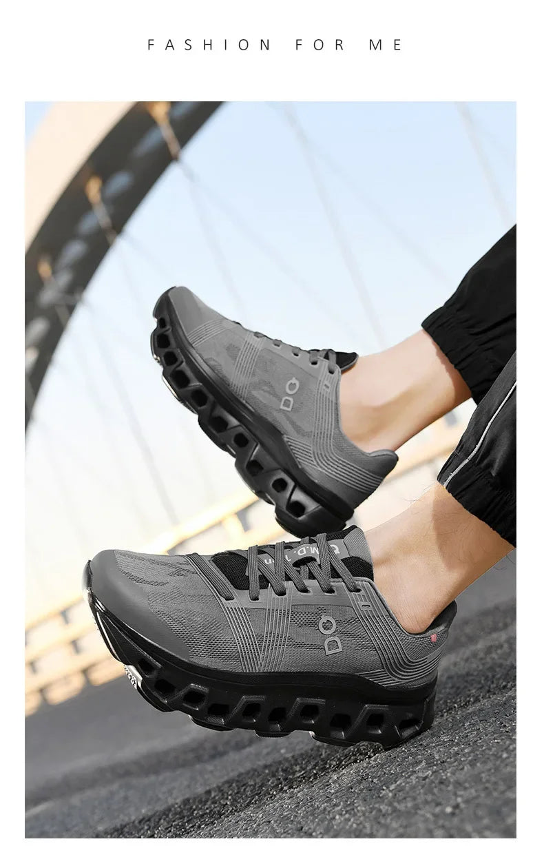 Fashionable Large Size Korean Style Men's Running Shoes Casual Sport Shoes for Teenagers And Students Comfortable Breathable