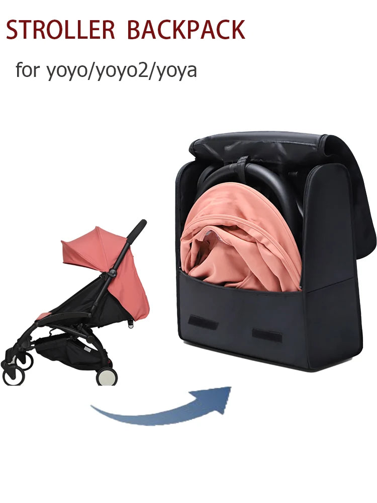 Stroller Travel Backpack for Yoyo Stroller Accessories Storage Bag for Airplane Waterproof Knapsack Fit Yoyo2/Yoya/Vovo Pram