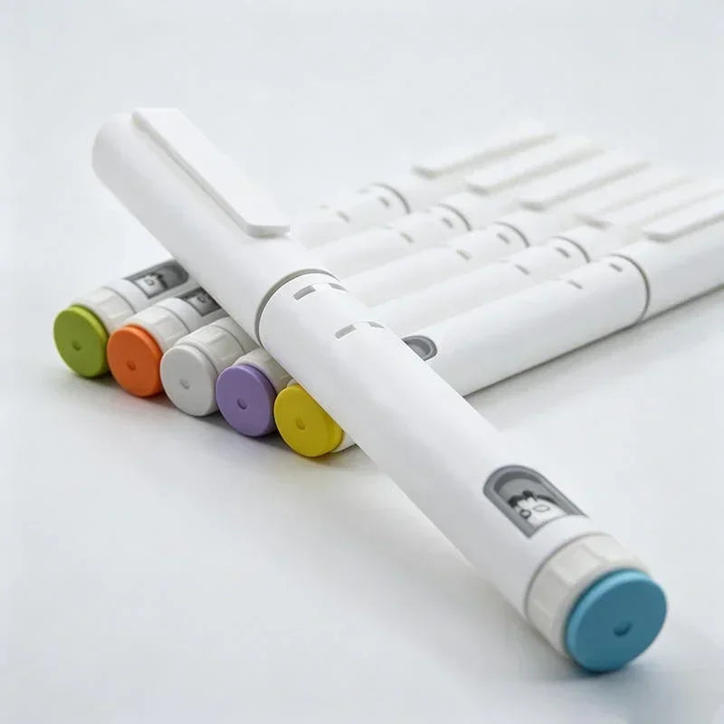 Hot Sale 10PCS Set 60IU Plastic Disposable Injection Pen With 3ml Glass Vial 31G 8MM Needle for Daily Tattoo Pen Use