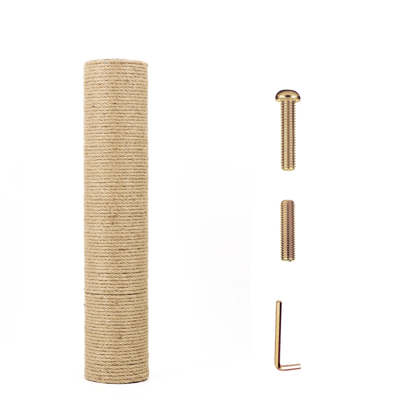 Natural Material Cat Scratching Post Cat Tree Climbing Frame Replacement Post Accessories Kitten Toy for Pet Kittens to Scratch
