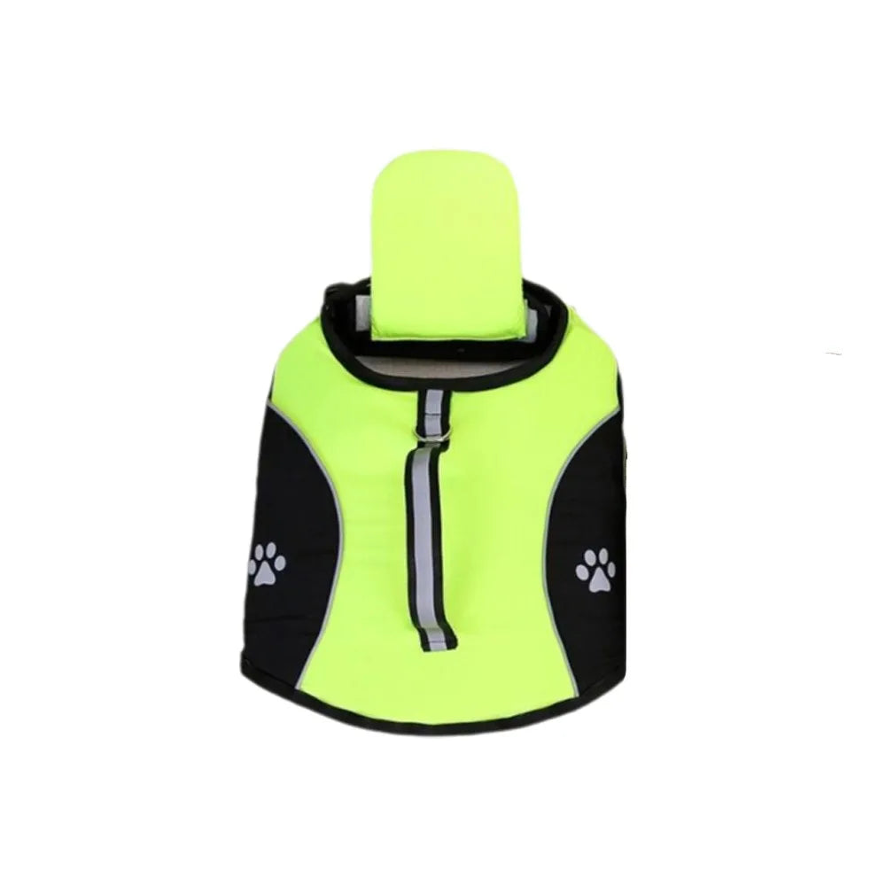 Pet Supplies Adjustable Pet Swimming Jacket High Flotation Reflective Dog Swimming Vest Breathable Pet Life Vest Swimming
