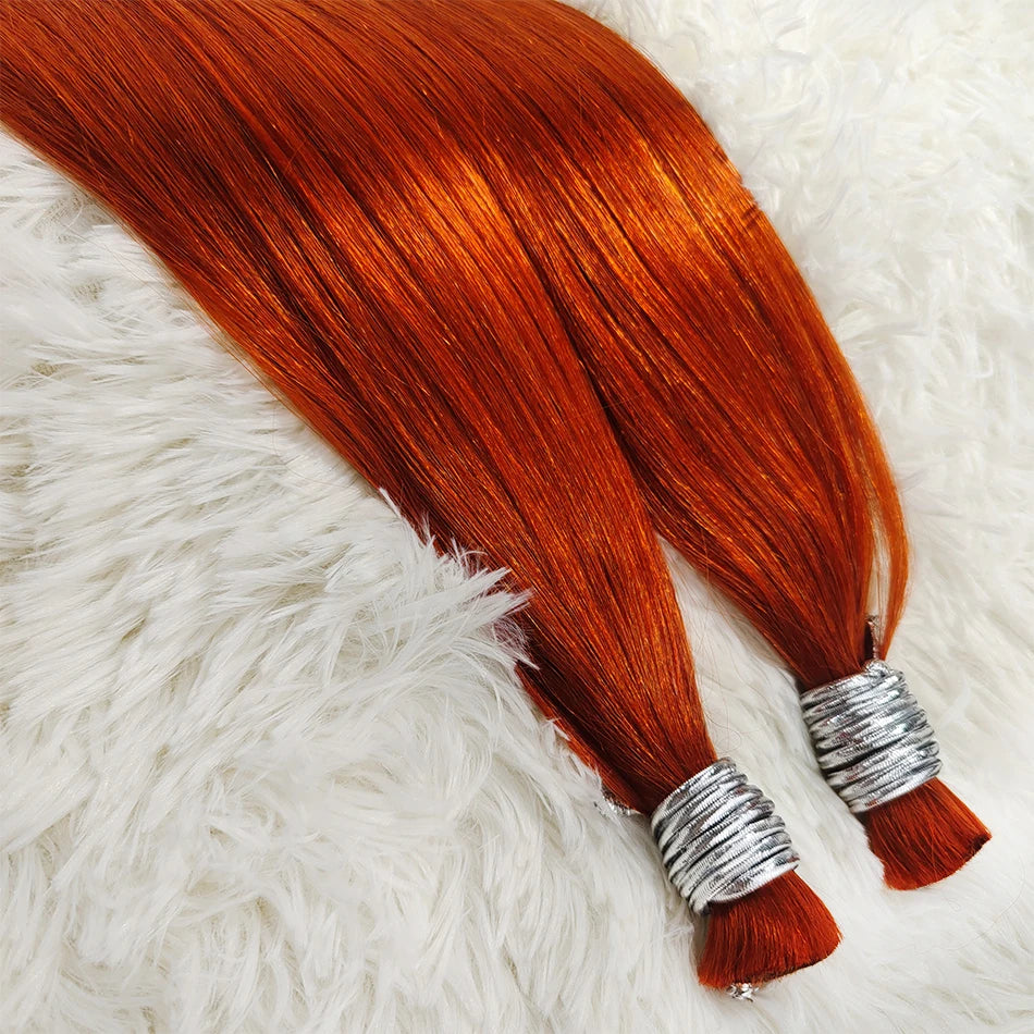 Human Hair Bulk No Weft Virgin Remy Hair Vietnamese Hair Straight Hair Bulk Real Natural Hair No Weft For Braiding Wholesale