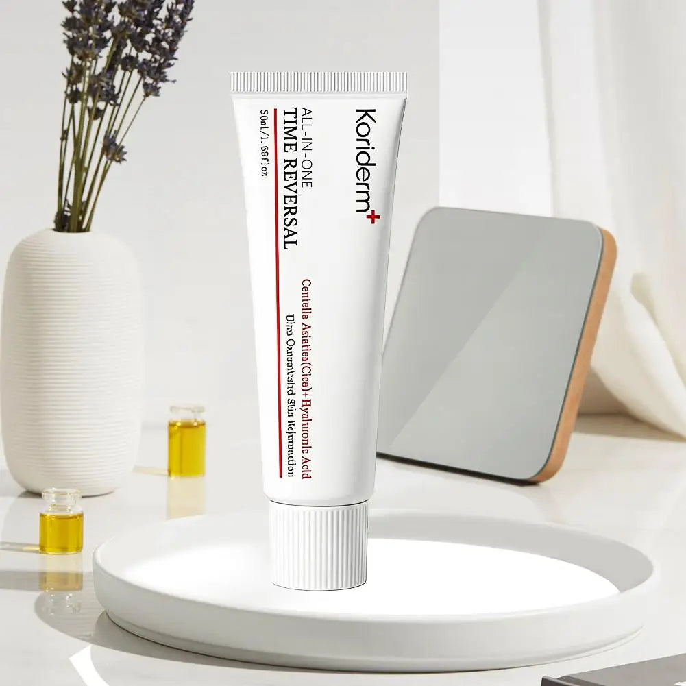 Koriderm™ Time Reverse All-in-One Cream Cica Anti Oxidative Whiten Anti-age Repair Cream Firming Eye Cream for All Skin Types