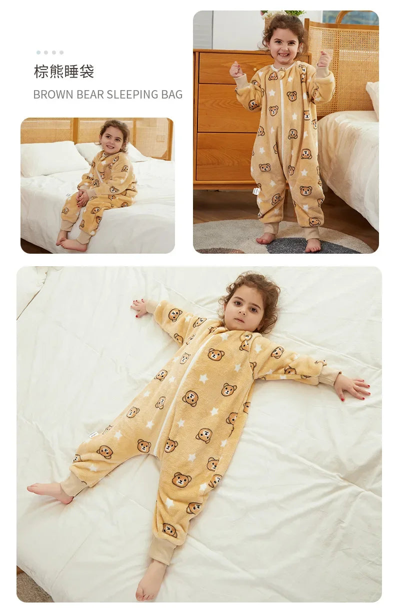 Kids Animal Dinosaur Kigurumi Costume Cosplay Cartoon Jumpsuit for Children Halloween Christmas Girls Boys Hooded Pajamas Onesie