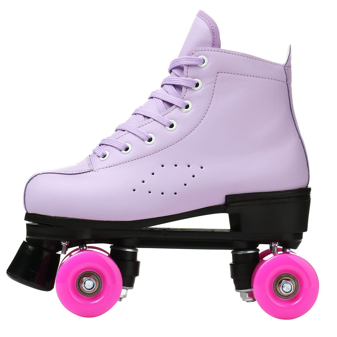 2025 Double-Row Roller Skate Shoes  4 Wheels Skates For Women Men Outdoor Sport Skating Training Quad Sneakers Size 34 35 36-45