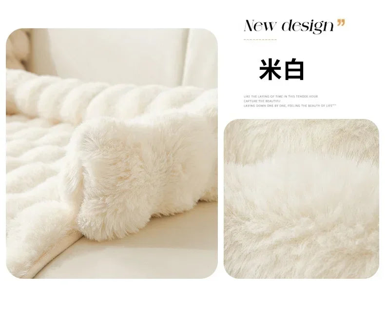 1PC Winter Warm Dog Bed Mats Super Soft  Plush Pet Blanket Pad Mat for Small Dogs Plush Neck Pillow Cat Nest Travel & Indoor