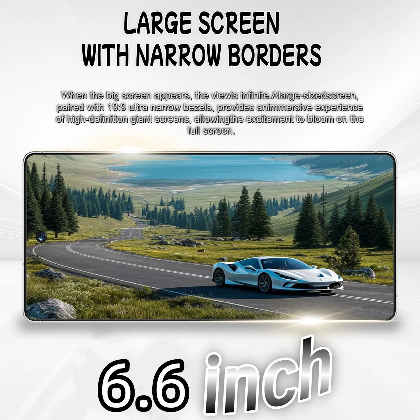SURGAZE﻿ NEW S25 Pro Smartphone Ultra 6.6 Inch intelligent 4G 5G dual card dual standby Android system 12GB+512GB global version