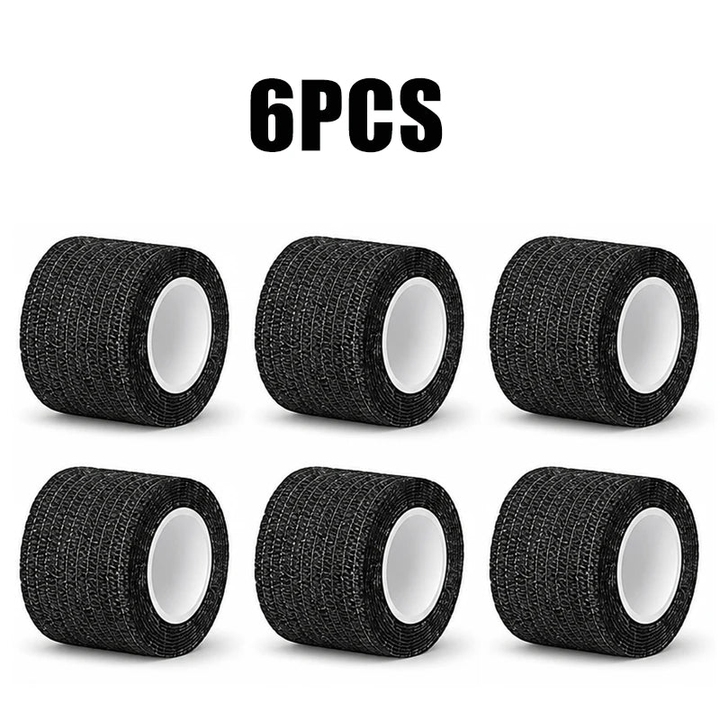 12/6/3pcs Tattoo Grip Cover Wrap Tape Self-Adhesive Breathable Elastic Bandage Waterproof Athletic Bandage Wraps Accessories