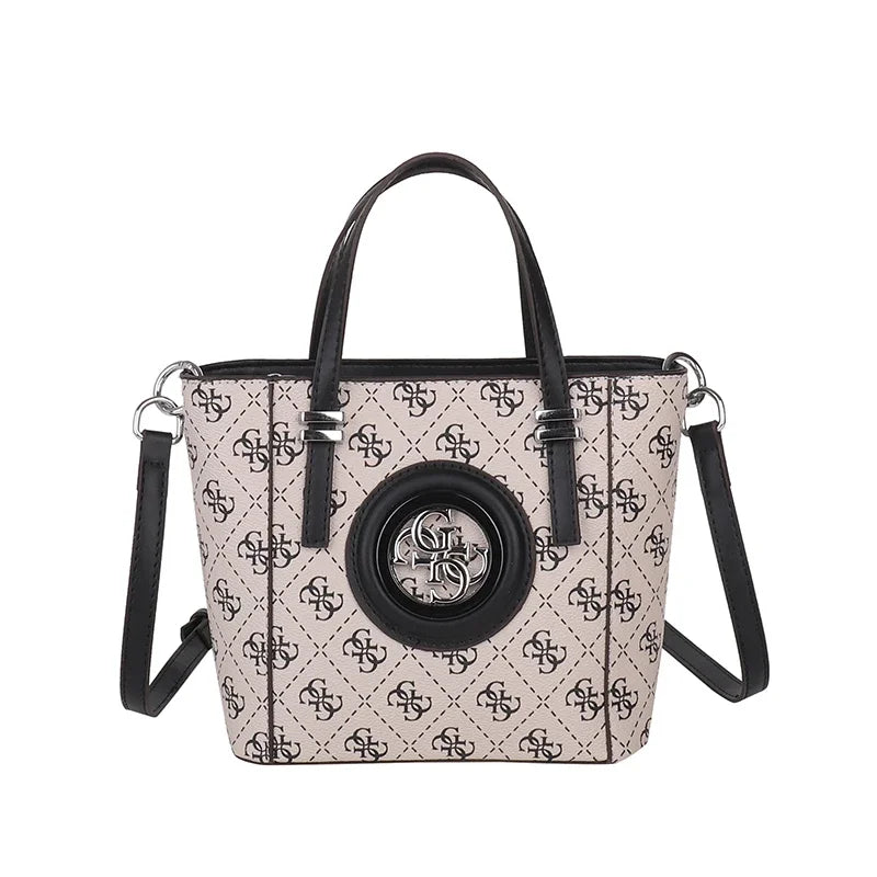Vintage Leather Diaper Bag For Ladies High-end Simple Fashionable Classic Design Trendy Large Capacity Commuter Backpack