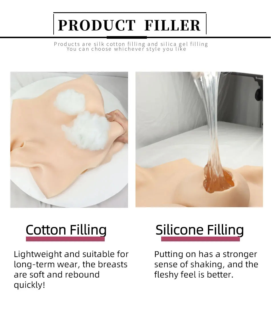 Cosplay Chest Silicone Breast Forms Huge Fake Boobs Transgender Drag Queen Shemale Crossdresser Artificial Breasts Shemale