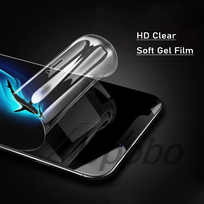 3Pcs Hydrogel Film For Xiaomi Redmi Note 13 Pro 12 11S 10 Pro Max 9S 13C 5G Not Glass Full Cover Soft Screen Protector
