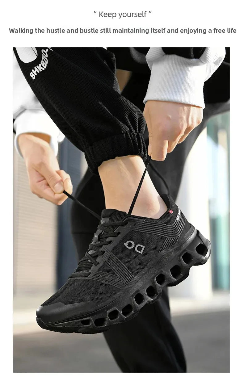 Fashionable Large Size Korean Style Men's Running Shoes Casual Sport Shoes for Teenagers And Students Comfortable Breathable