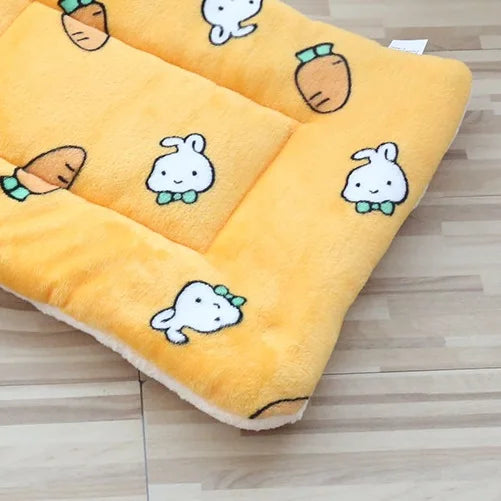 Durable Pet Blanket Plush Dog Sleeping Bed Mats Washable Cat Portable Sofa home travel suitable Warm Soft Flannel relax Towel