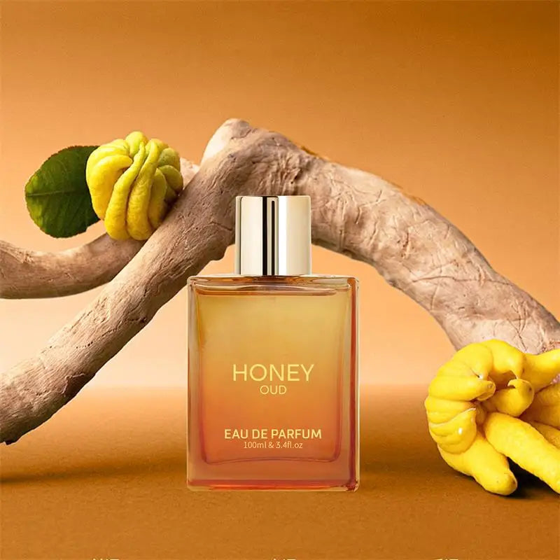 Honey Oud Rose Gourmet Scent Perfume,Women Sweet Warm Eau De Toilette,Lemon/Blackcurrant/Sandalwood/Vanilla Light Fragrance Mist