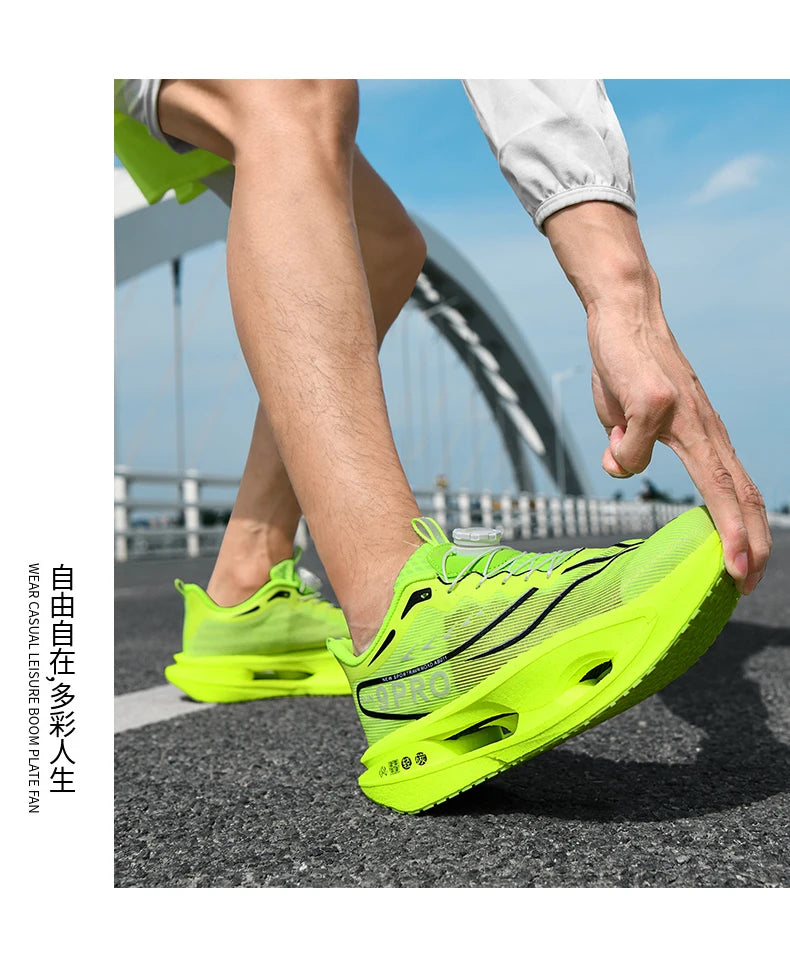 Running Shoes Men Training Speciality Marathon Sports Breathable Lightweight Women's Comfortable Nonskid Leisure Sneakers