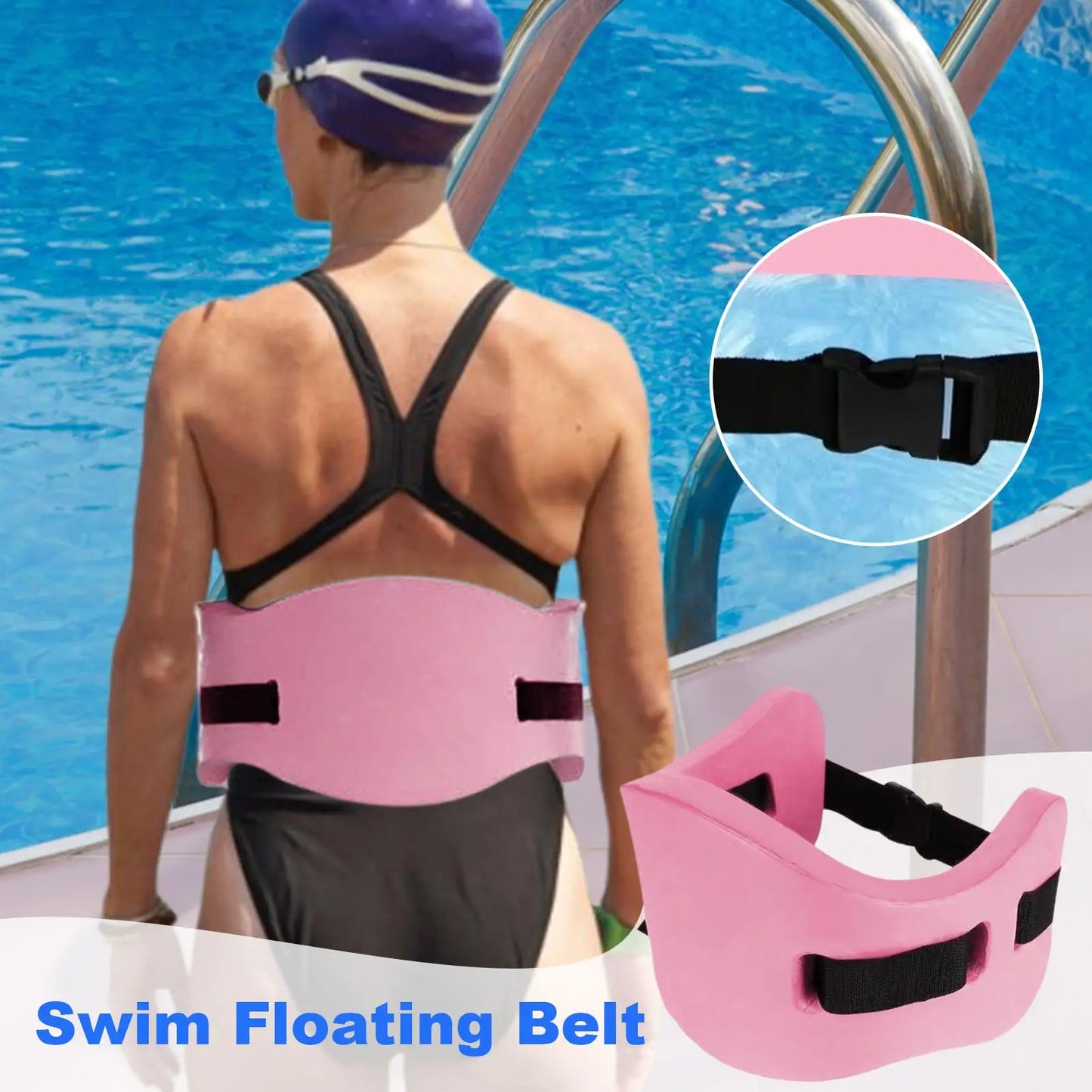 EVA Swimming Buoyancy Belt, Professional Swimming Training Equipment For Adults Children, Foam Float Swimming Aid for beginner