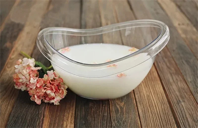 Newborn Photography Props Transparent Bathtub Bucket Baby Photography Furniture Boy Girl Boy Fotografie Accessoires Posing Props