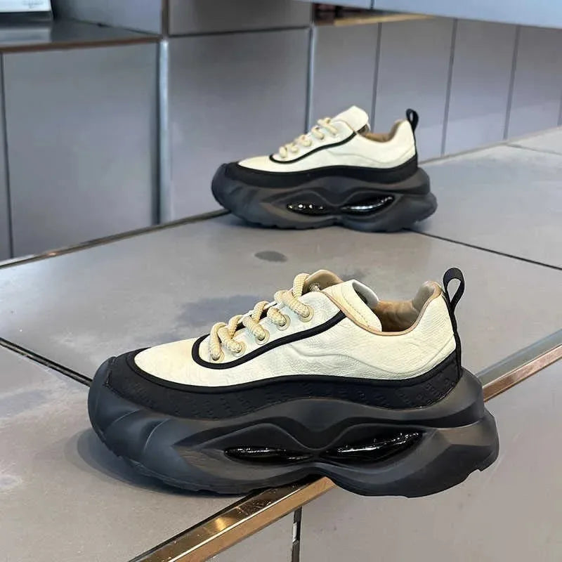 New High Quality Trendy Brand Casual Men Sneakers Fashion Comfortable Running Sport Shoes Outdoor Walking Platform Shoes for Men