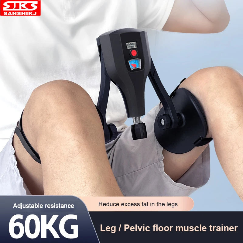 Adjustable Pelvic Floor Muscle Trainer Postpartum Repair Leg Clamp Kegel Trainer Men's Leg Slimming Device
