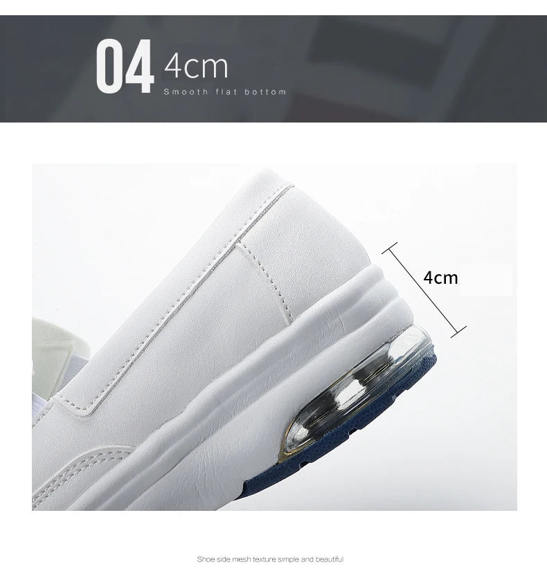 Sneakers Women Nurse White Shoes Comfortable Women Walking Shoes Breathable Female Flats Footwear Platform Lightweight Slip-On