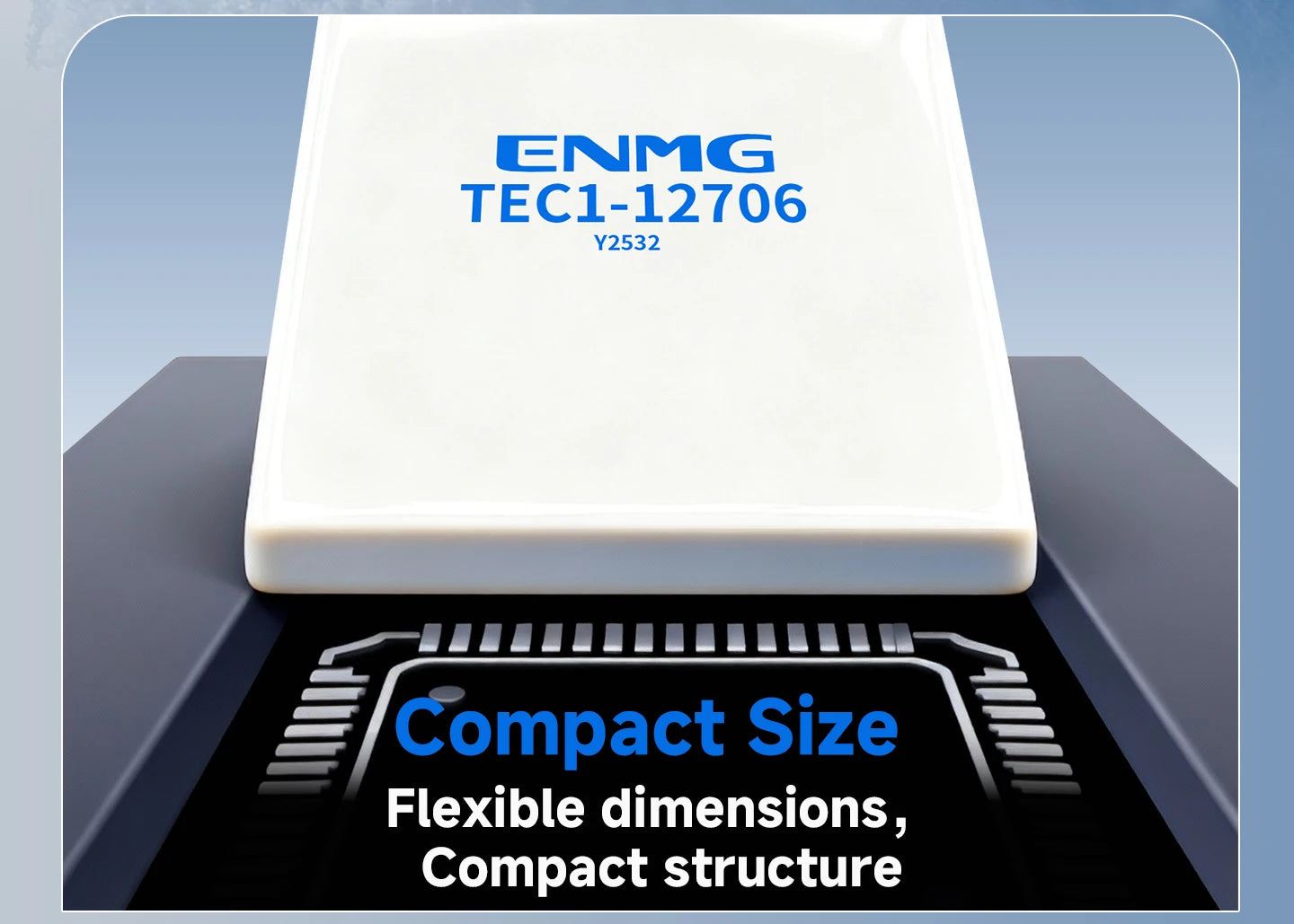 ENMG TEC1-12706 / TEC1-24106 Thermoelectric Cooling Module-12V/24V Peltier Cooler for DIY&Industrial Applications Peltier Effect