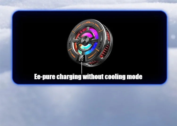 K28 Magnetic Semiconductor Phone Cooler with Wireless Fast Charger Cooling Radiator Gaming Accessorie for IPhone MagSafe Android