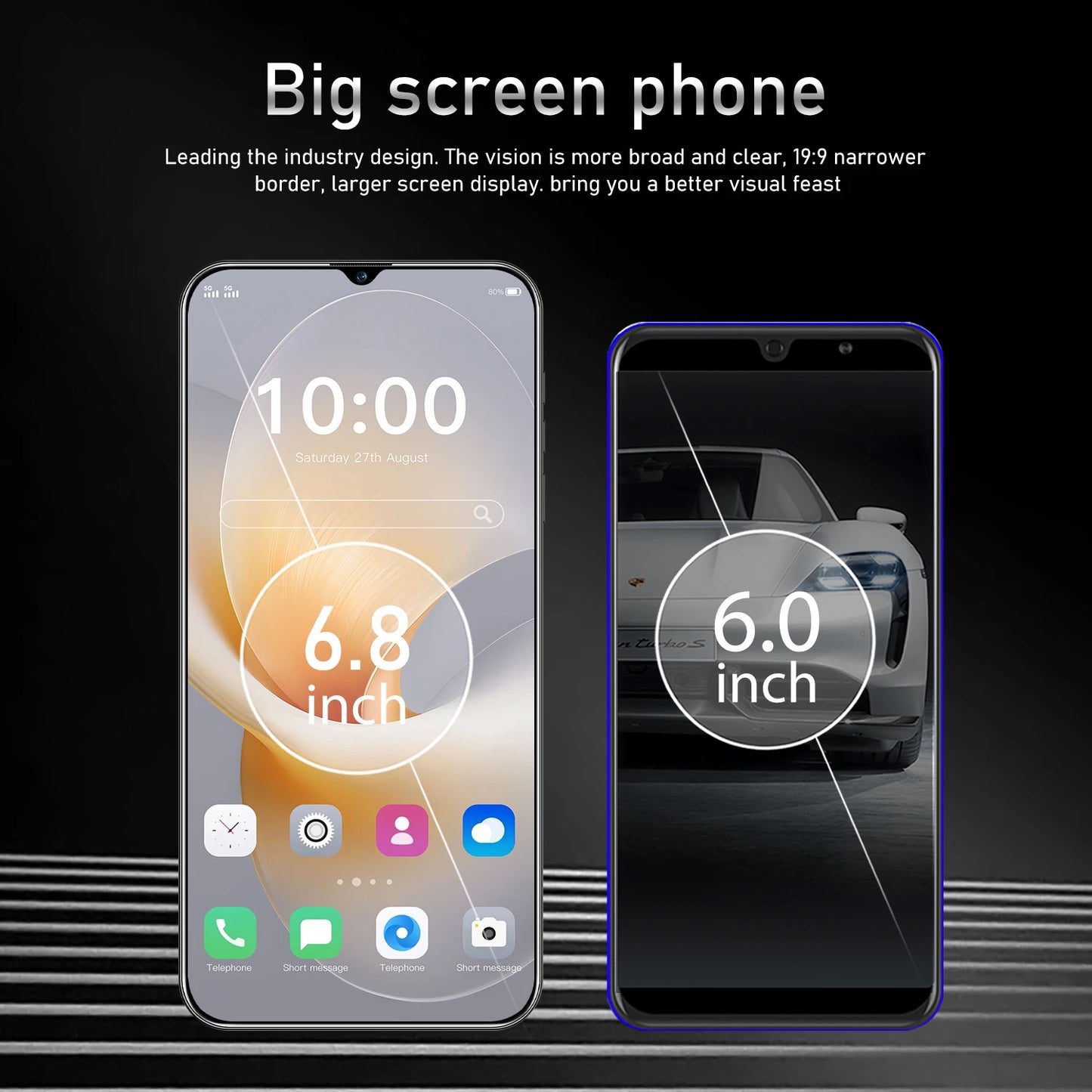 New 2026 High Quality X8 Pro original global version intelligent 5G dual card dual standby system 6800mAh battery