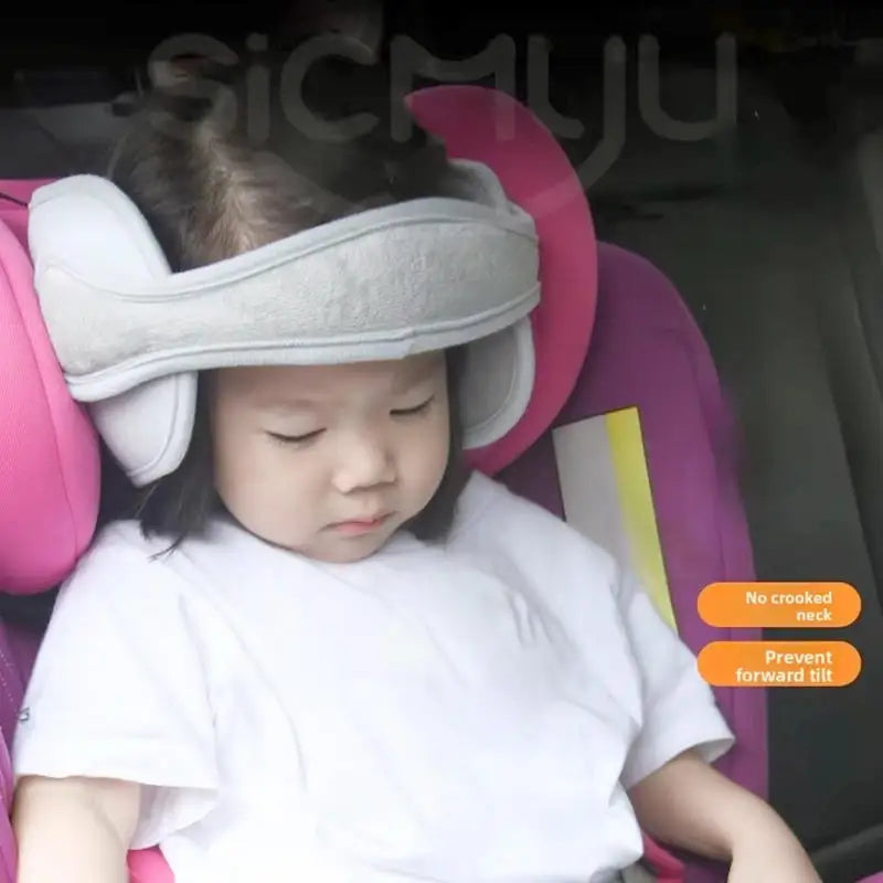 Kid Head Fixing Belt Car Baby Head Strap Child Car Baby Safety Pillow Head Belts Body Supports Support Kids Car Fastening Belt